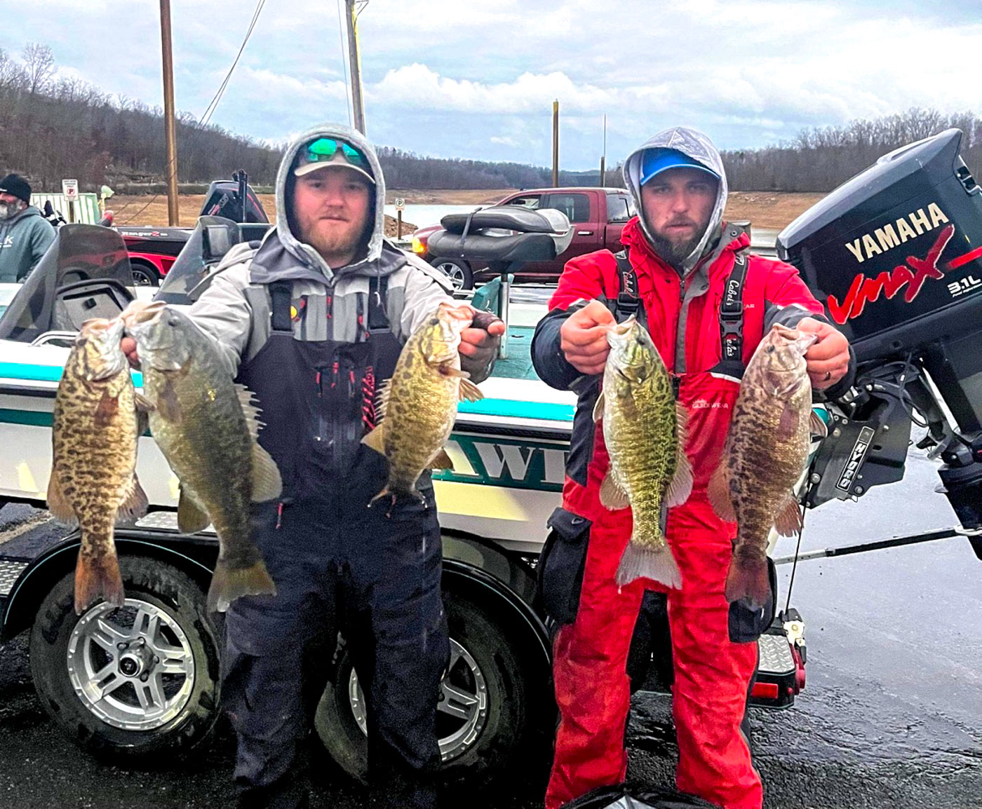 Read more about the article 14 pound bag of smallmouth weighed in at Summersville