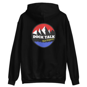 DOCK TALK West Virginia Small Logo Classic Hoodie
